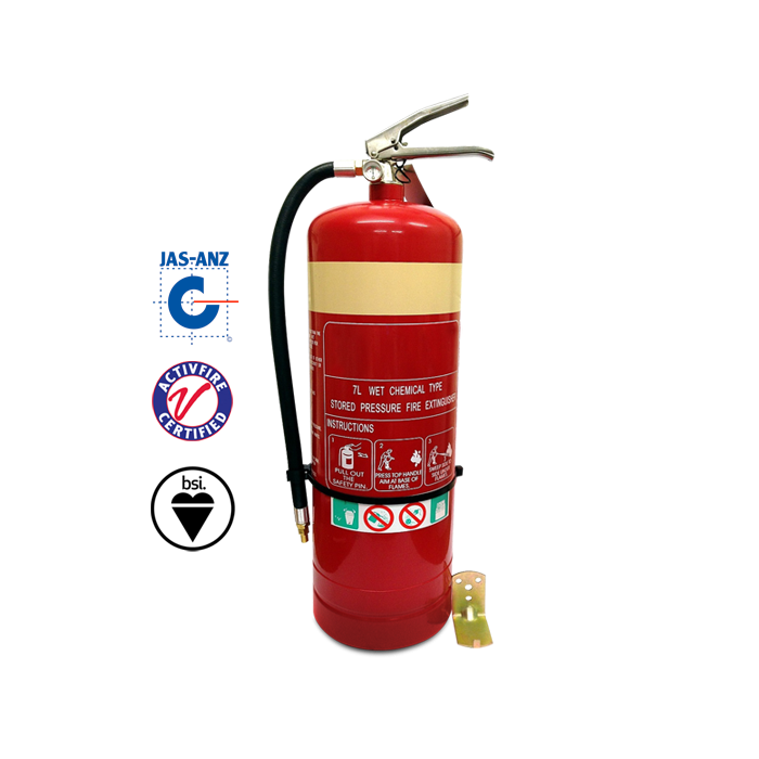 wet chemical fire extinguisher